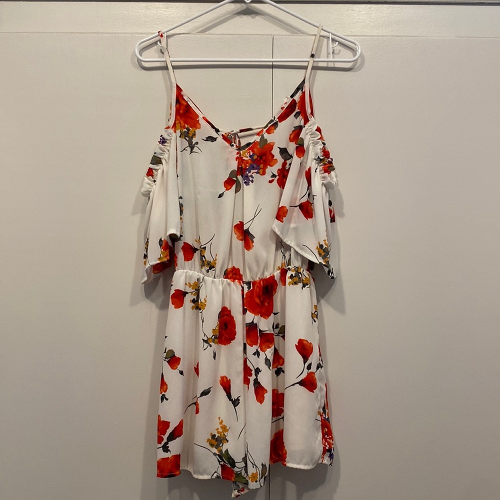 Flowered Flowy Romper